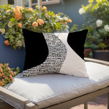 Chiva Abstract Reversible Indoor/Outdoor Rectangular Pillow