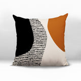 Chiva Abstract Reversible Indoor/Outdoor Square Pillow