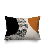Chiva Abstract Reversible Indoor/Outdoor Rectangular Pillow