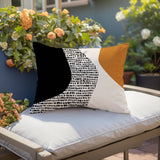 Chiva Abstract Reversible Indoor/Outdoor Rectangular Pillow