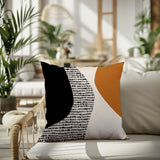 Chiva Abstract Reversible Indoor/Outdoor Square Pillow