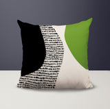 Chiva Abstract Reversible Indoor/Outdoor Square Pillow