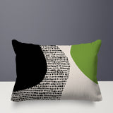 Chiva Abstract Reversible Indoor/Outdoor Rectangular Pillow