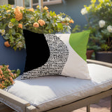 Chiva Abstract Reversible Indoor/Outdoor Rectangular Pillow