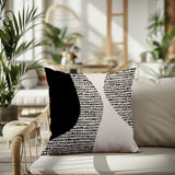 Chiva Abstract Reversible Indoor/Outdoor Square Pillow