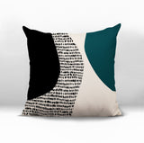 Chiva Abstract Reversible Indoor/Outdoor Square Pillow
