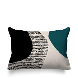 Chiva Abstract Reversible Indoor/Outdoor Rectangular Pillow