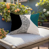 Chiva Abstract Reversible Indoor/Outdoor Rectangular Pillow