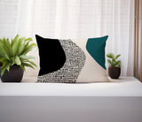 Chiva Abstract Reversible Indoor/Outdoor Rectangular Pillow