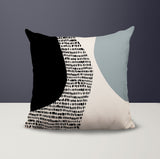 Chiva Abstract Reversible Indoor/Outdoor Square Pillow