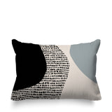 Chiva Abstract Reversible Indoor/Outdoor Rectangular Pillow