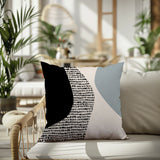Chiva Abstract Reversible Indoor/Outdoor Square Pillow