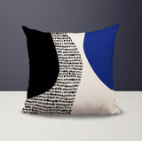 Chiva Abstract Reversible Indoor/Outdoor Square Pillow