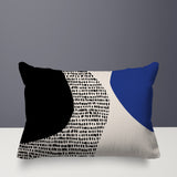 Chiva Abstract Reversible Indoor/Outdoor Rectangular Pillow