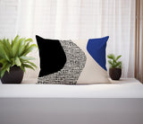Chiva Abstract Reversible Indoor/Outdoor Rectangular Pillow