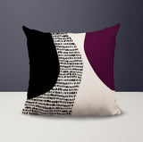 Chiva Abstract Reversible Indoor/Outdoor Square Pillow