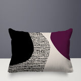 Chiva Abstract Reversible Indoor/Outdoor Rectangular Pillow