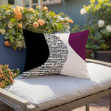 Chiva Abstract Reversible Indoor/Outdoor Rectangular Pillow