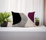 Chiva Abstract Reversible Indoor/Outdoor Rectangular Pillow