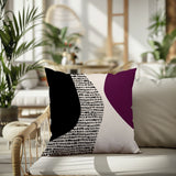 Chiva Abstract Reversible Indoor/Outdoor Square Pillow