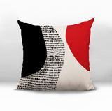 Chiva Abstract Reversible Indoor/Outdoor Square Pillow