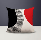 Chiva Abstract Reversible Indoor/Outdoor Square Pillow