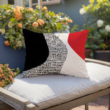 Chiva Abstract Reversible Indoor/Outdoor Rectangular Pillow