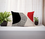 Chiva Abstract Reversible Indoor/Outdoor Rectangular Pillow