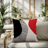 Chiva Abstract Reversible Indoor/Outdoor Square Pillow