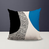 Chiva Abstract Reversible Indoor/Outdoor Square Pillow