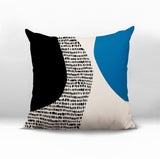 Chiva Abstract Reversible Indoor/Outdoor Square Pillow