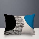 Chiva Abstract Reversible Indoor/Outdoor Rectangular Pillow