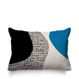 Chiva Abstract Reversible Indoor/Outdoor Rectangular Pillow