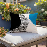 Chiva Abstract Reversible Indoor/Outdoor Rectangular Pillow
