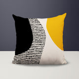 Chiva Abstract Reversible Indoor/Outdoor Square Pillow