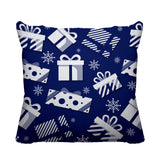 Christmas Gift Object/Motif Reversible Indoor/Outdoor Square Pillow