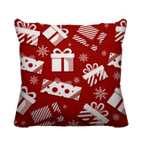 Christmas Gift Object/Motif Reversible Indoor/Outdoor Square Pillow