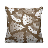 Christmas Tree Object/Motif Reversible Indoor/Outdoor Square Pillow