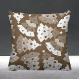 Christmas Tree Object/Motif Reversible Indoor/Outdoor Square Pillow