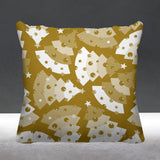 Christmas Tree Object/Motif Reversible Indoor/Outdoor Square Pillow