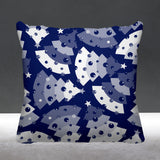 Christmas Tree Object/Motif Reversible Indoor/Outdoor Square Pillow