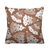 Christmas Tree Object/Motif Reversible Indoor/Outdoor Square Pillow