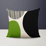Chuki Abstract Reversible Indoor/Outdoor Square Pillow Cover