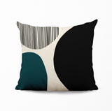 Chuki Abstract Reversible Indoor/Outdoor Square Pillow Cover