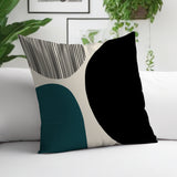 Chuki Abstract Reversible Indoor/Outdoor Square Pillow Cover