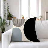 Chuki Abstract Reversible Indoor/Outdoor Square Pillow Cover