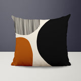 Chuki Abstract Reversible Indoor/Outdoor Square Pillow Cover