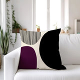 Chuki Abstract Reversible Indoor/Outdoor Square Pillow Cover