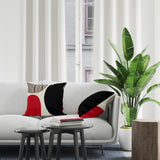 Chuki Abstract Reversible Indoor/Outdoor Square Pillow Cover