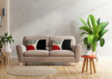 Chuki Abstract Reversible Indoor/Outdoor Rectangular Pillow
